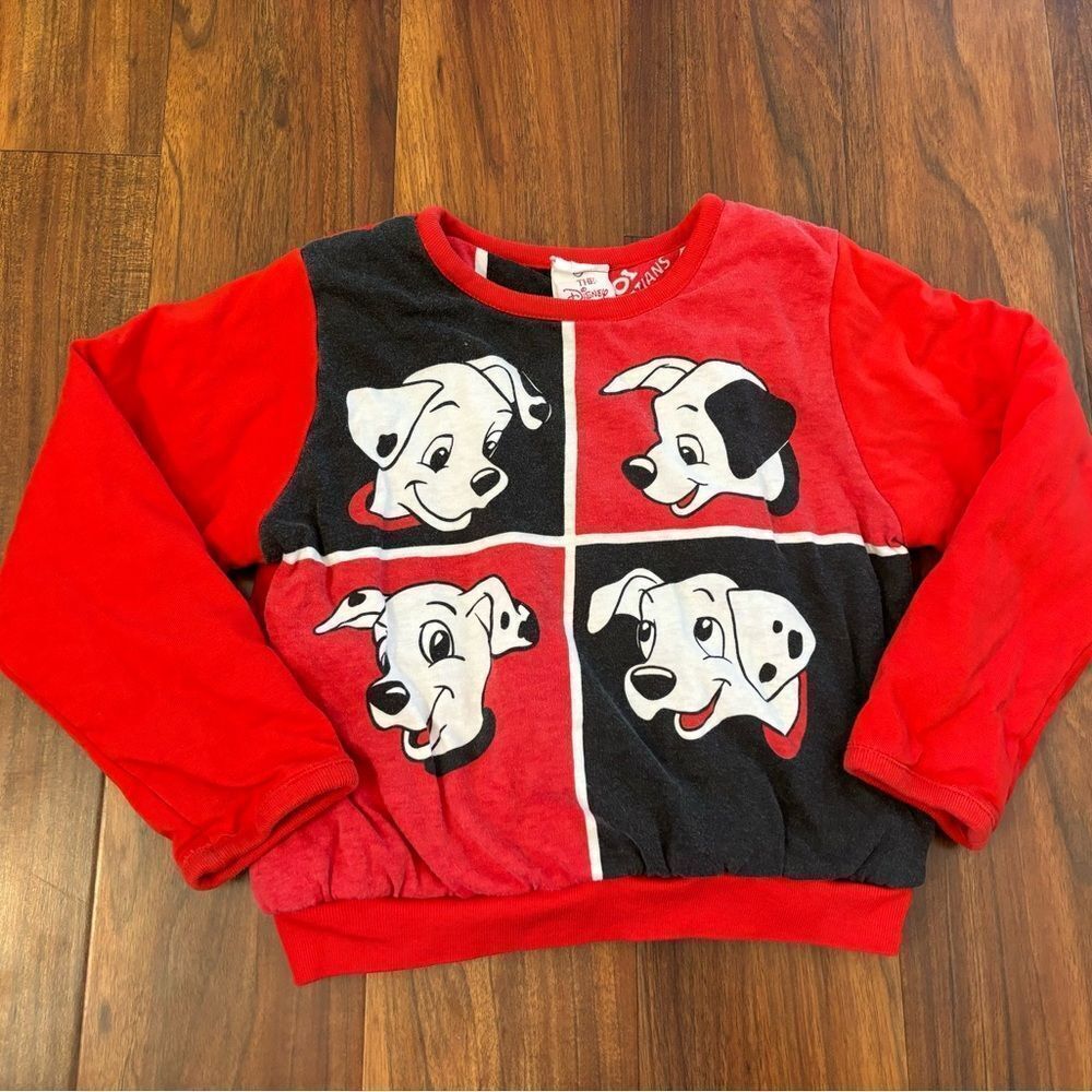 Disney 101 Dalmatians vintage reversible crewneck sweatshirt